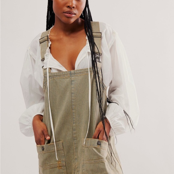 We The Free Overall Smock Mini Railroad Top *Chesapeake Overdye
